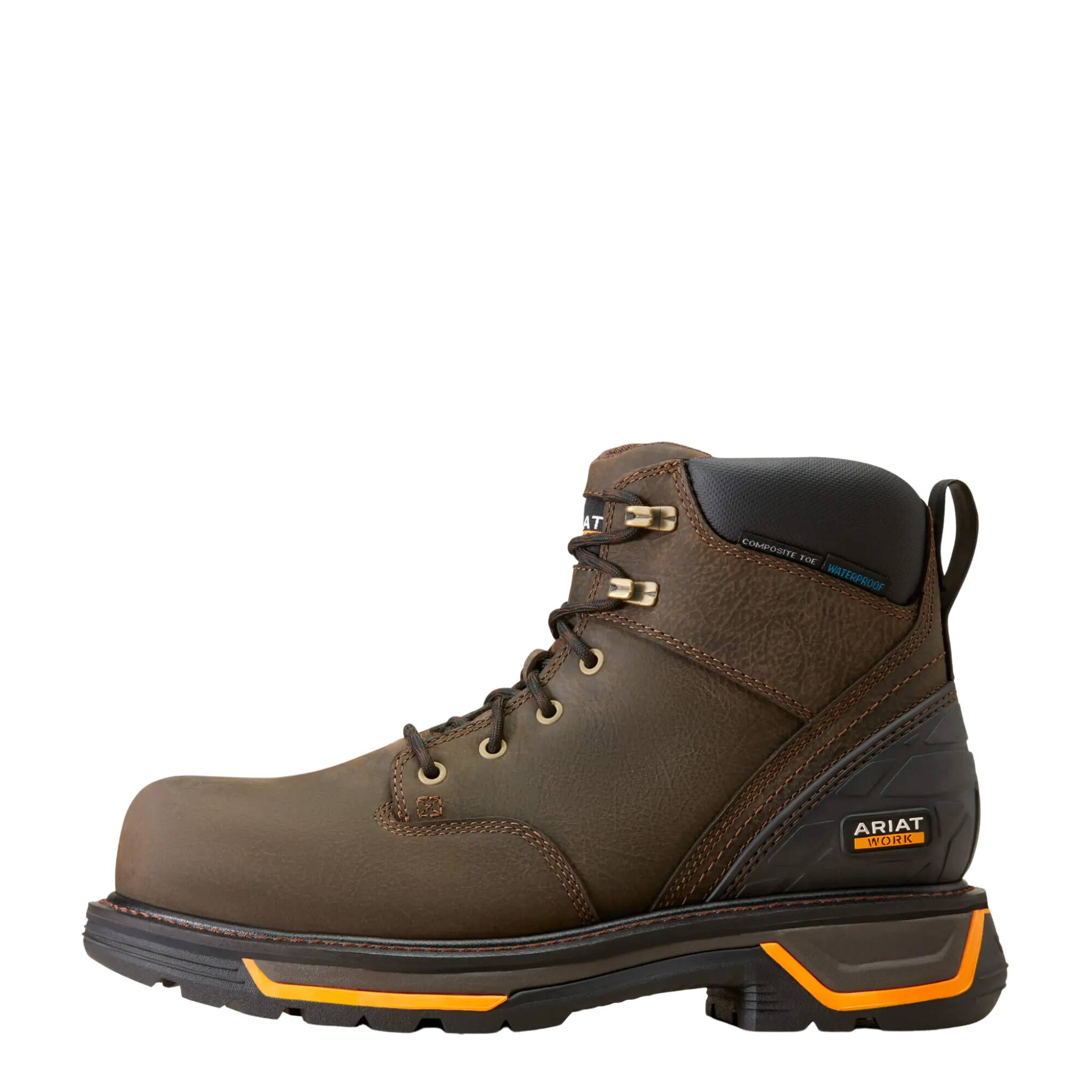 ARIAT MEN'S BIG RIG 6IN WATERPROOF COMPOSITE TOE WORK BOOT - 10042550