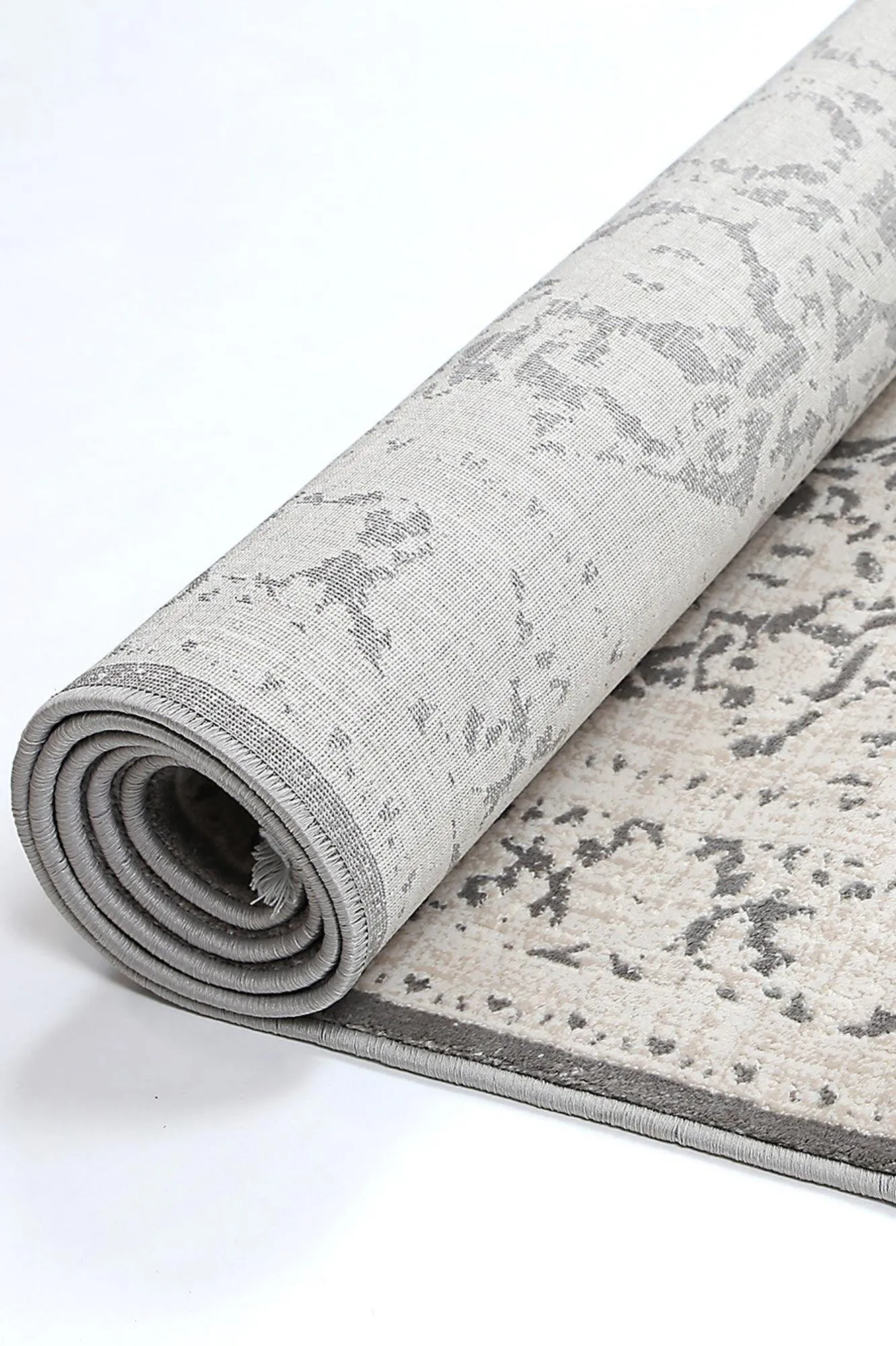 Boheme Slither Grey Rug