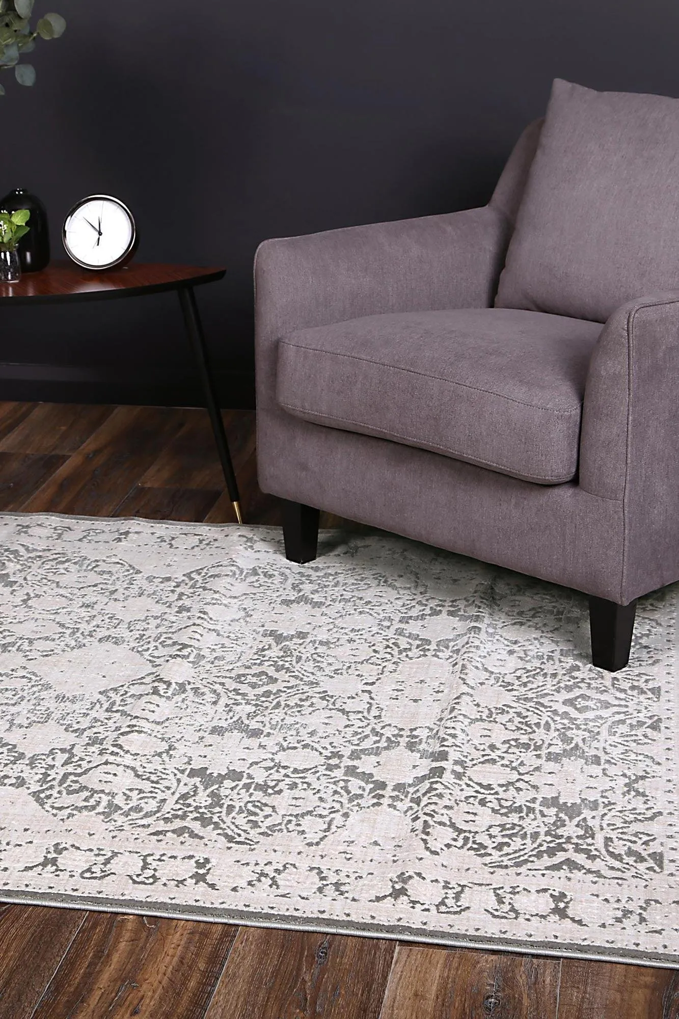 Boheme Slither Grey Rug
