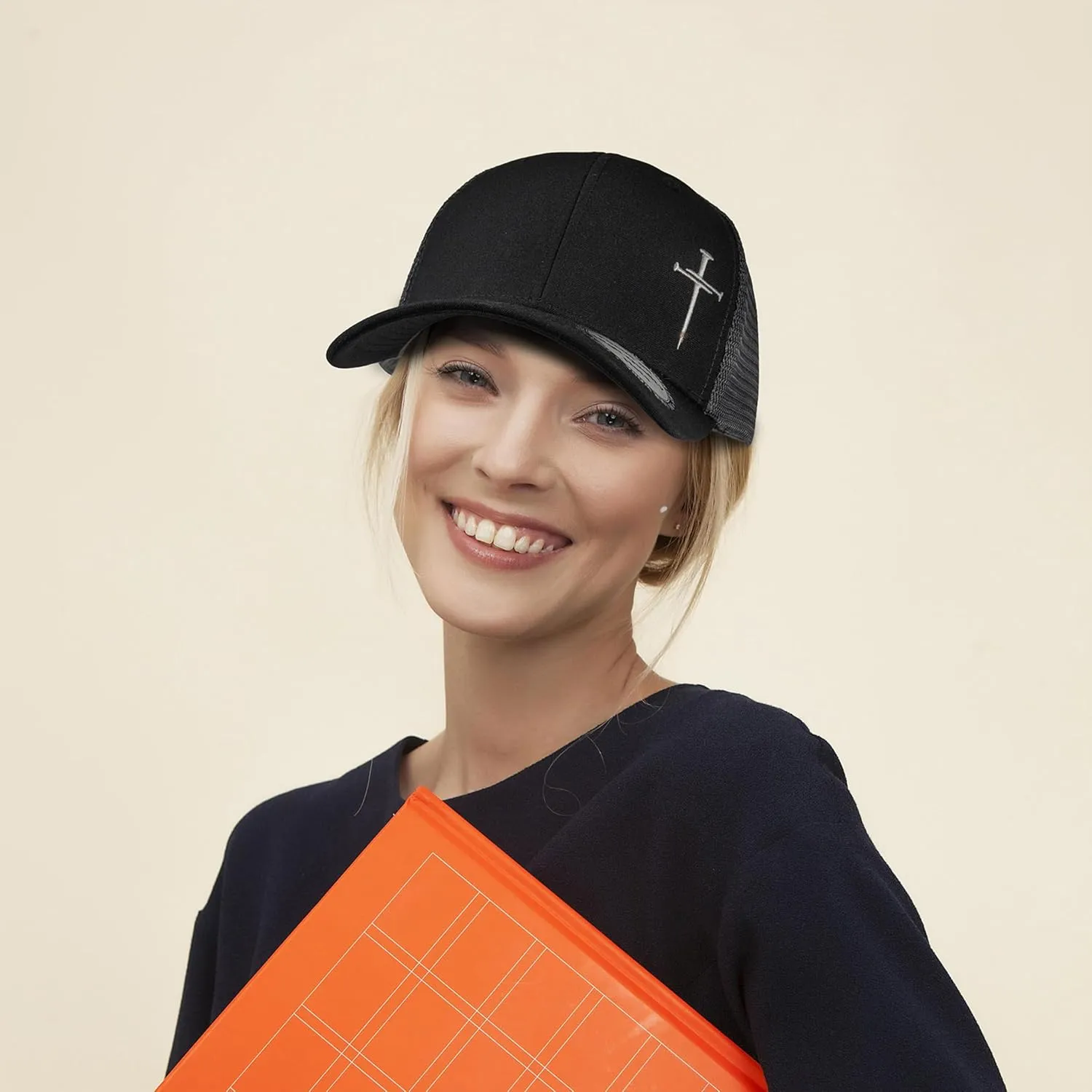 Christian Hats for Men Women,Jesus 3 Nail Cross Hat Christian Religious Gifts for Birthday/Christmas