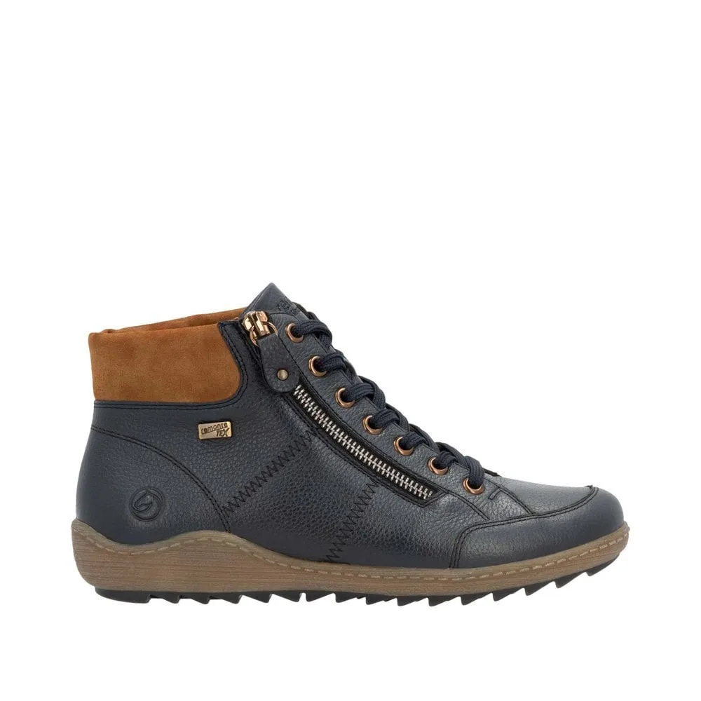 Elm Blue Ankle Boots