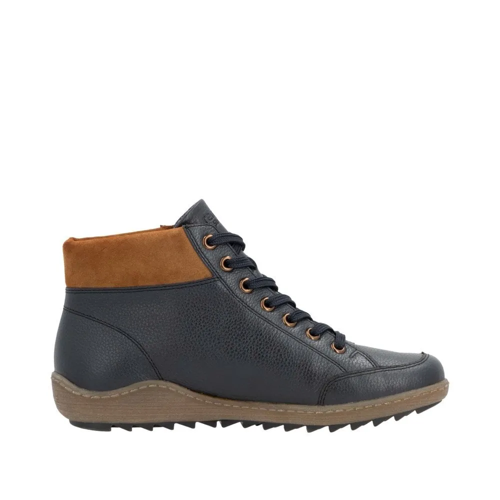Elm Blue Ankle Boots
