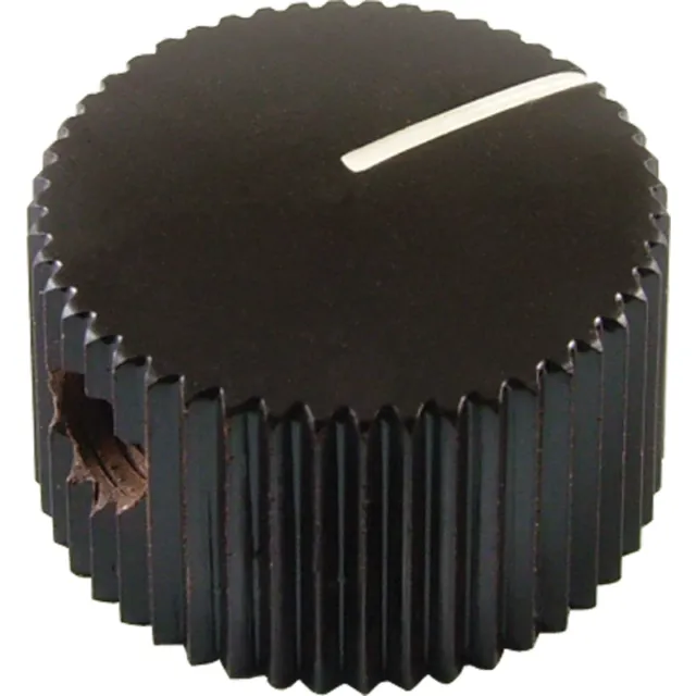 Fender Pure Vintage Dark Brown Amplifier Knobs (6)