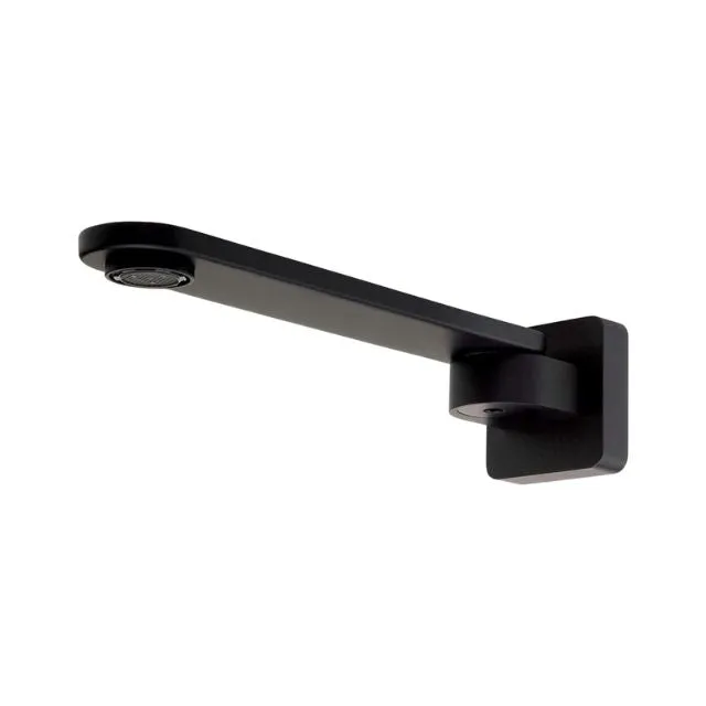 Fienza Empire Slim Swivel Bath Outlet Matte Black