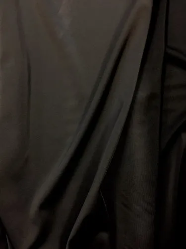 Matte Milliskin Nylon Spandex - 60-inches Wide Black