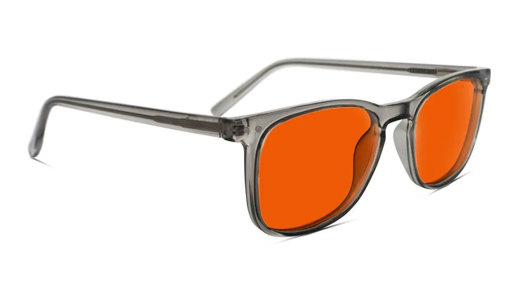 Nightfall Taylor Blue Blocking Glasses - Pearl Grey - Readers