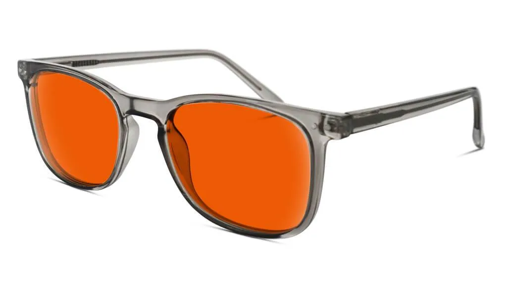 Nightfall Taylor Blue Blocking Glasses - Pearl Grey - Readers