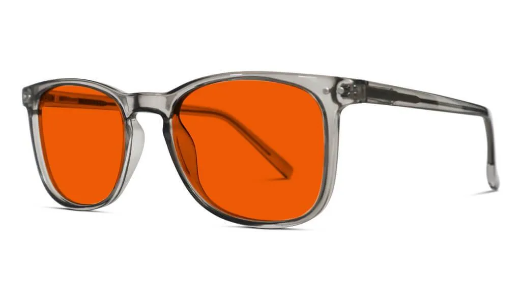 Nightfall Taylor Blue Blocking Glasses - Pearl Grey - Readers