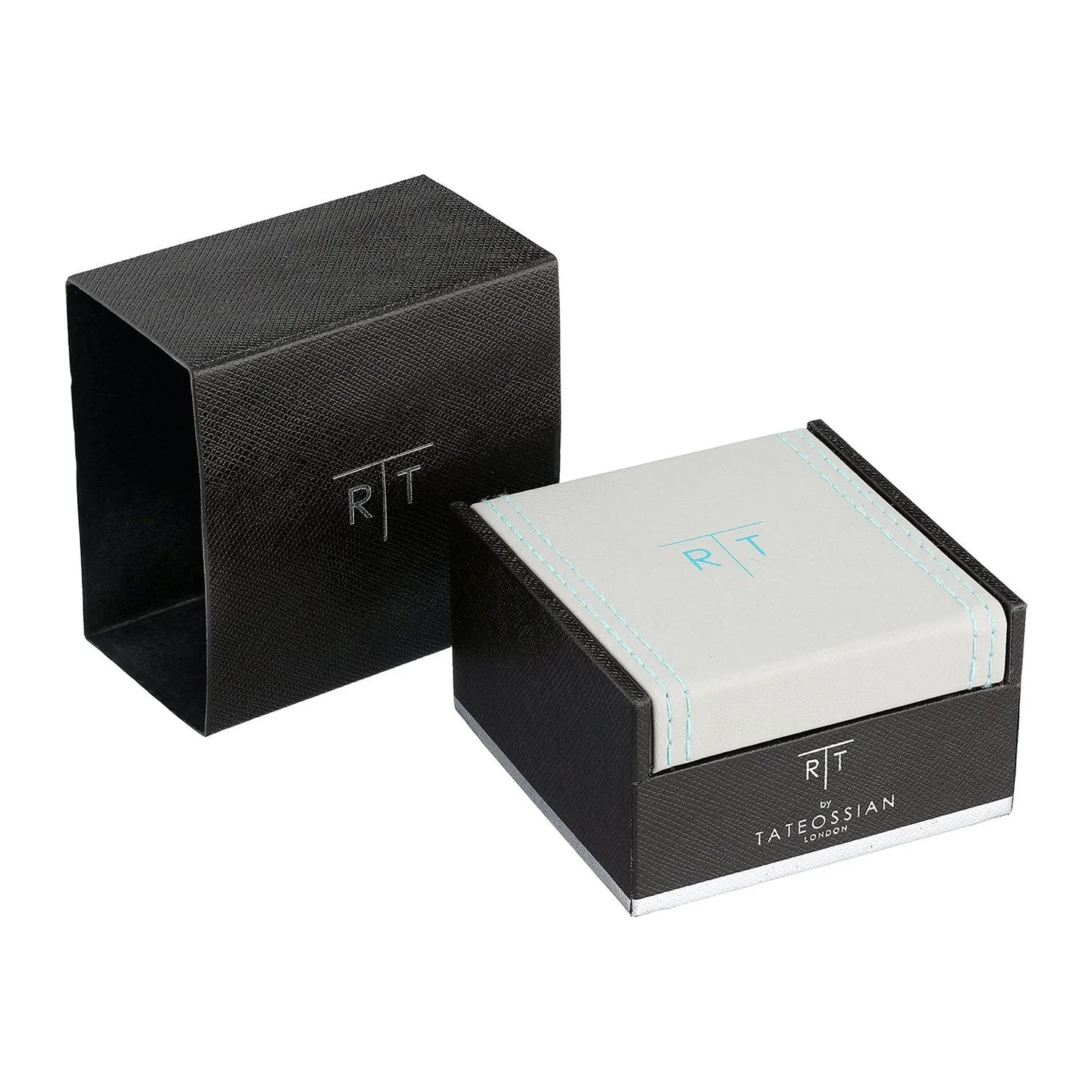 Panorama Precious Gold Leaf cufflinks in gunmetal finish