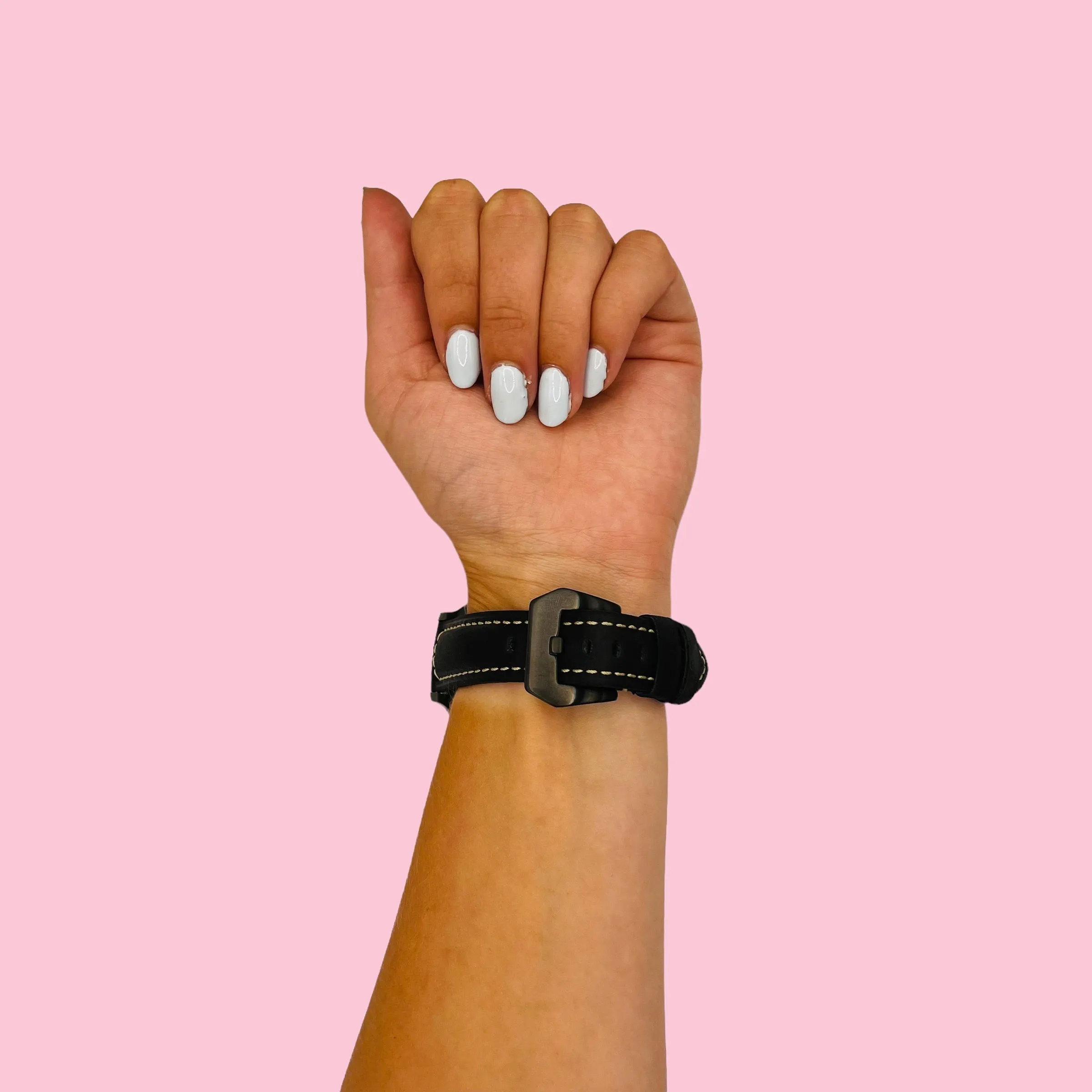 Retro Leather Straps Compatible with the Fossil Hybrid Range
