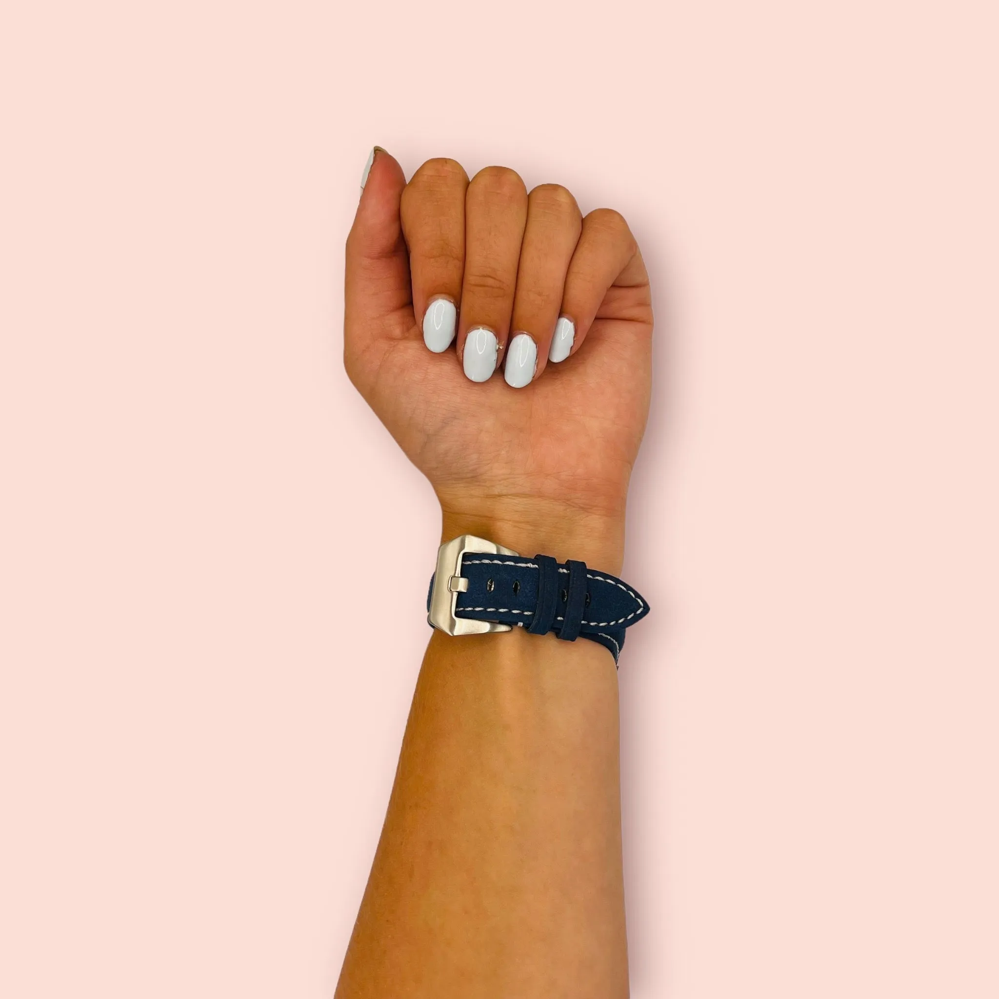 Retro Leather Straps Compatible with the Fossil Hybrid Range