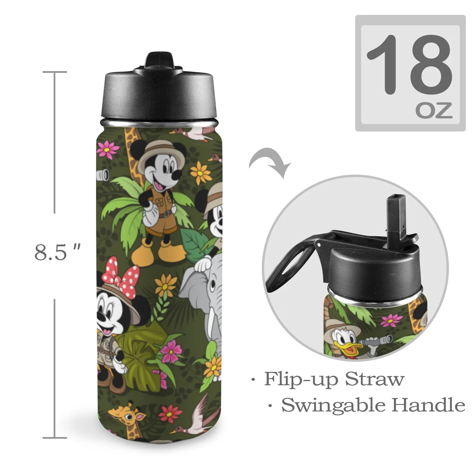 Safari Insulated Water Bottle
