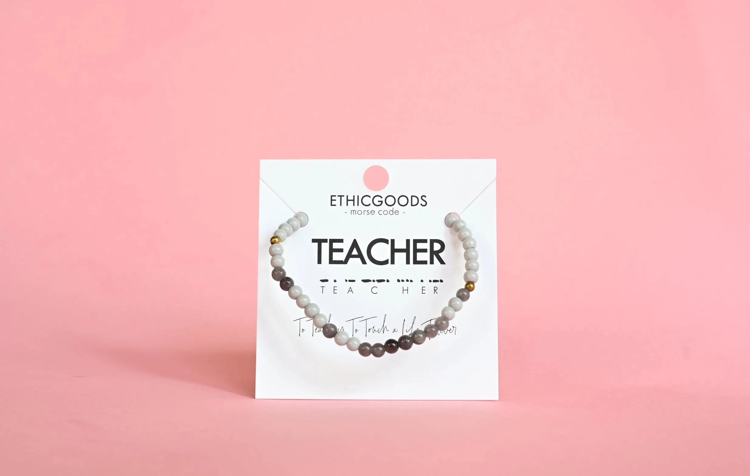 The Morse Code Bracelet - Teacher - Various Styles