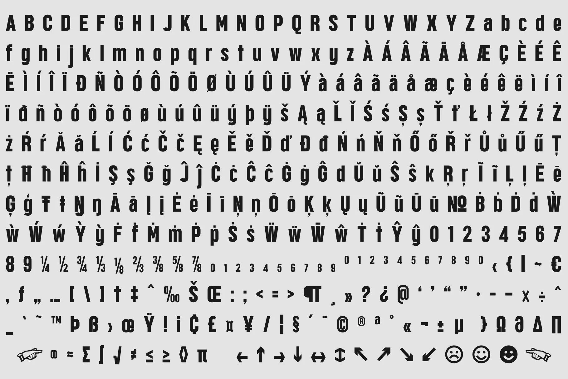 Thyga | Modern Sans Serif Fonts