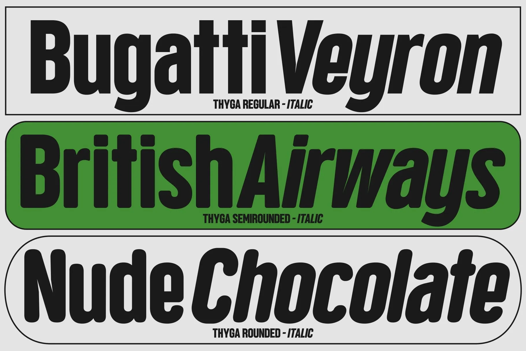 Thyga | Modern Sans Serif Fonts