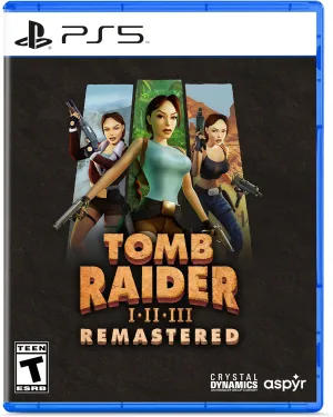Tomb Raider I-III Remastered Starring Lara Croft - PlayStation 5