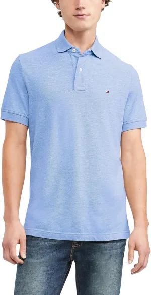 Tommy Hilfiger Men's Short Sleeve Cotton Pique Polo Shirt in Classic Fit