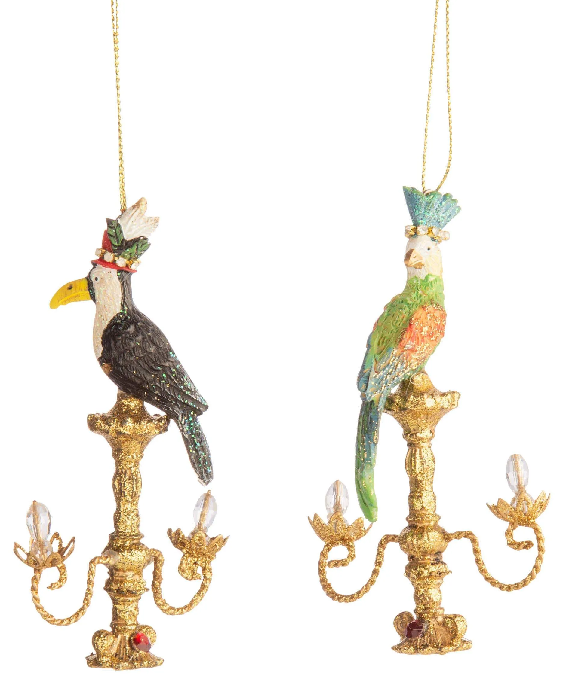 Whimsical Menagerie Ornaments {multiple styles}
