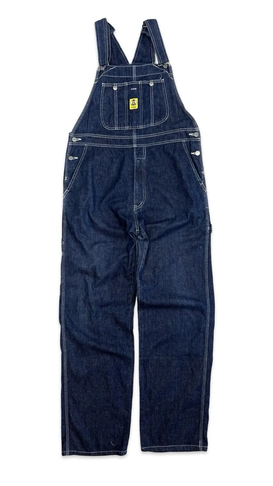 WRANGLER BLUE BELL LADIES DENIM DUNGAREES ROCKABILLY USA WORKWEAR LADY 34”W 34”L